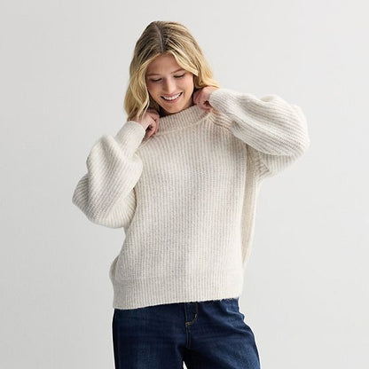 Petite Sonoma Goods For Life® Cozy Heritage Crewneck Sweater