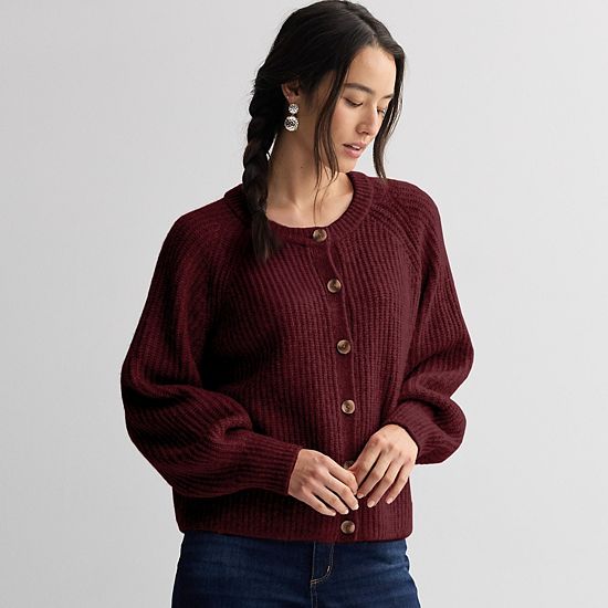 Women's Sonoma Goods For Life® Cozy Heritage Cardigan