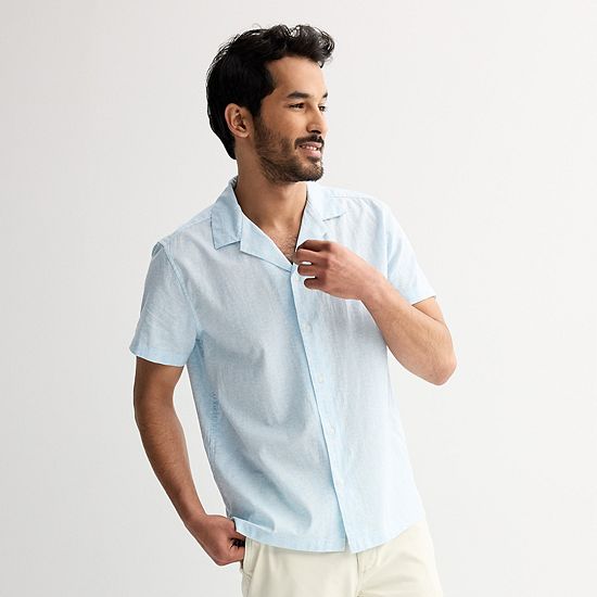 Men's Sonoma Goods For Life® Short Sleeve Vacation Shirt