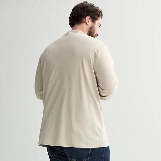 Big & Tall Sonoma Goods For Life® Long Sleeve Heavyweight Tee