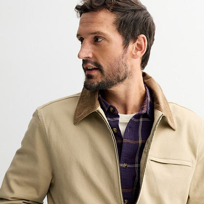 Men's Sonoma Goods For Life® Corduroy Collar Workwear Jacket