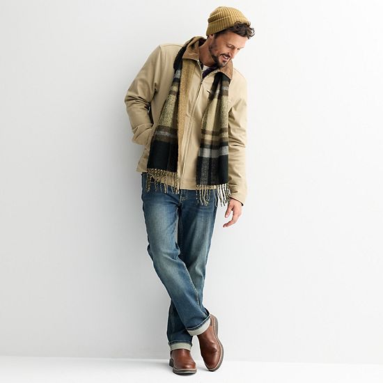 Men's Sonoma Goods For Life® Corduroy Collar Workwear Jacket