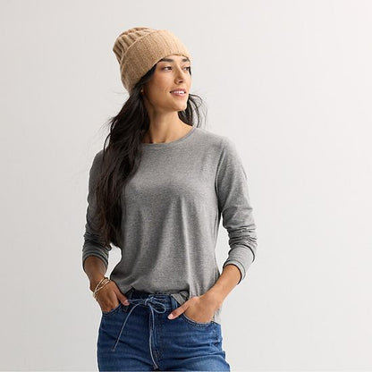 Petite Sonoma Goods For Life® Everyday Long Sleeve Crew Tee