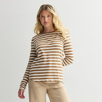 Petite Sonoma Goods For Life® Everyday Long Sleeve Crew Tee