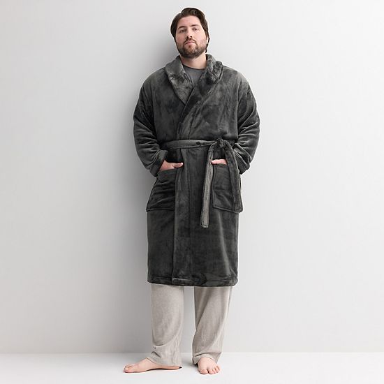Big & Tall Sonoma Goods For Life® Plush Robe