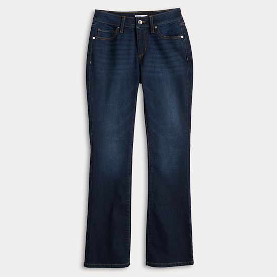 Petite Sonoma Goods For Life® Mid-Rise Bootcut Jeans