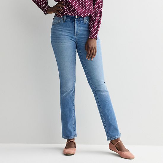 Petite Sonoma Goods For Life® Mid-Rise Bootcut Jeans