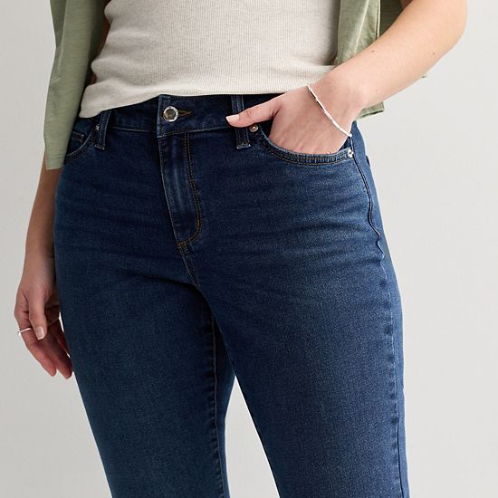 Women's Sonoma Goods For Life® Curvy Mid Rise Bootcut Jeans