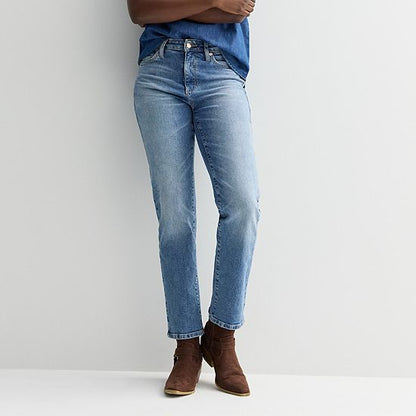 Petite Sonoma Goods For Life® High-Rise Straight Jeans