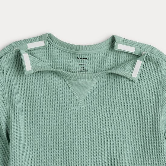 Men's Sonoma Goods For Life® Adaptive Long Sleeve Crewneck Tee