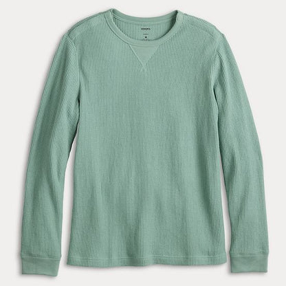 Men's Sonoma Goods For Life® Adaptive Long Sleeve Crewneck Tee