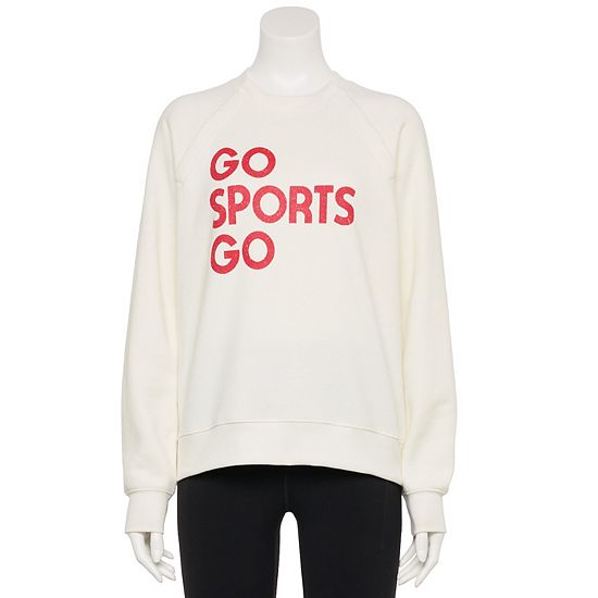 Women's Sonoma Goods For Life® Adaptive Fleece Crewneck Sweatshirt