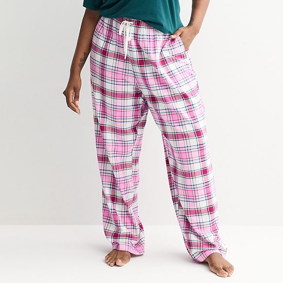 Plus Size Sonoma Goods For Life® Cozy Pajama Pants