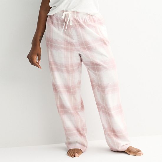 Plus Size Sonoma Goods For Life® Cozy Pajama Pants