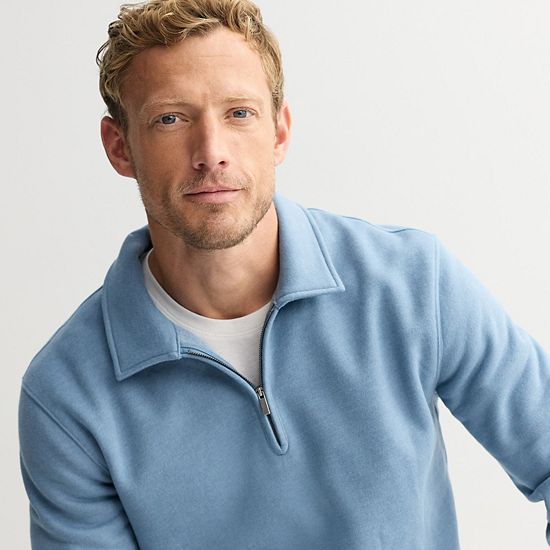 Men's Sonoma Goods For Life® Quarter Zip Sweatshirt