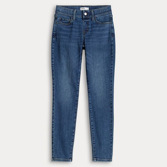 Women's Sonoma Goods For Life® Mid Rise Pull On Skinny Jeans