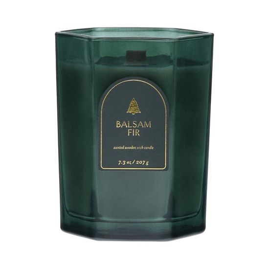 Sonoma Goods For Life® Balsam Fir Scented Wooden Wick Candle 7.3-oz.