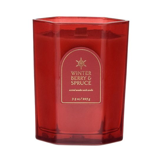 Sonoma Goods For Life® Winter Berry & Spruce 7.3-oz. Scented Candle