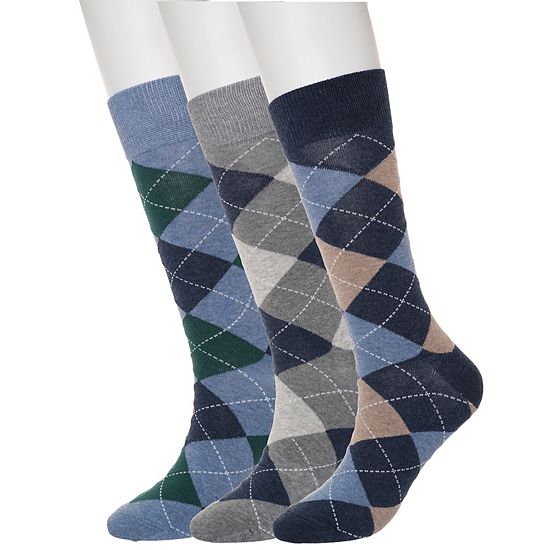 Men's Sonoma Goods For Life® 3-pk. Crew Socks