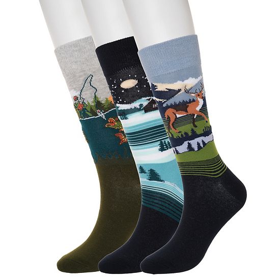 Men's Sonoma Goods For Life® 3-pk. Crew Socks