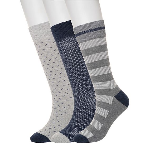 Men's Sonoma Goods For Life® 3-pk. Crew Socks