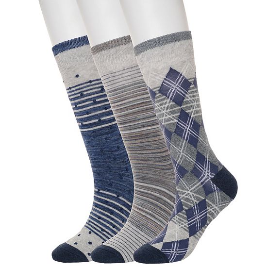 Men's Sonoma Goods For Life® 3-pk. Crew Socks