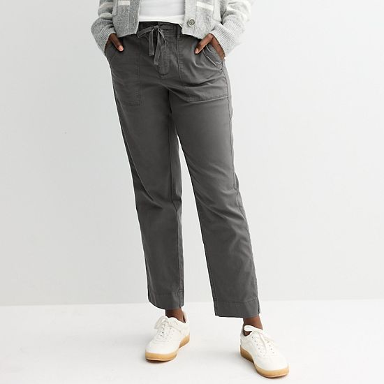 Women's Sonoma Goods For Life® Utility Straight-Leg Pants
